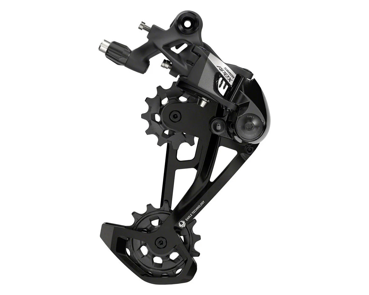 SRAM Apex Eagle D1 Rear Derailleur (Black) (12 Speed) (Long Cage) (Mechanical)
